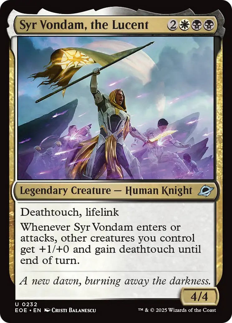 Syr Vondam, the Lucent [Edge of Eternities] | Card Merchant Takapuna