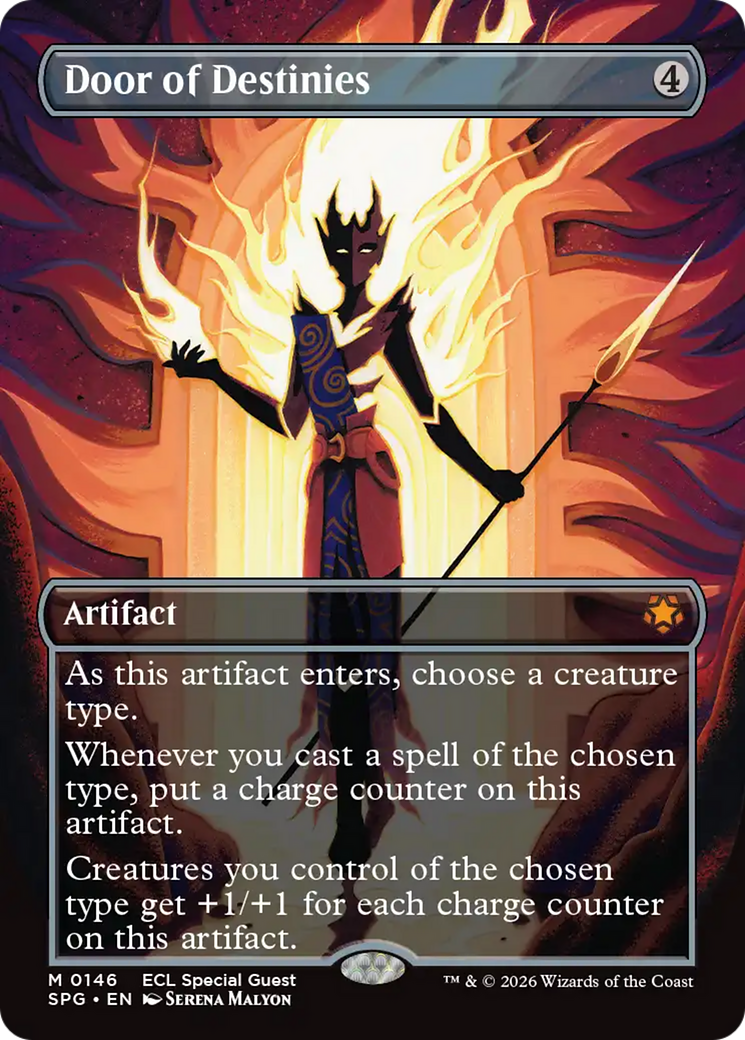 Door of Destinies (Borderless) [Lorwyn Eclipsed Special Guests] | Card Merchant Takapuna
