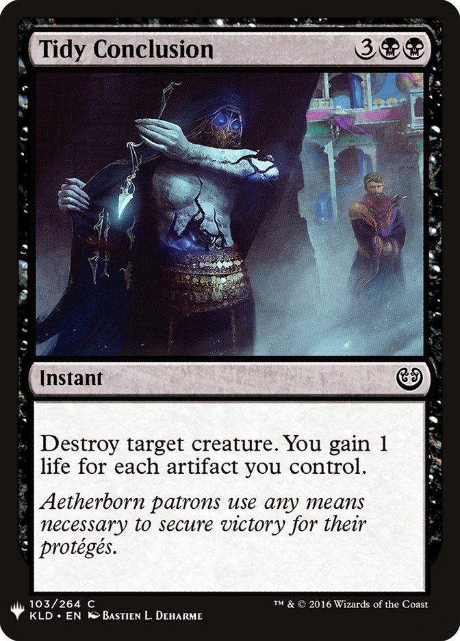 Tidy Conclusion [Mystery Booster] | Card Merchant Takapuna