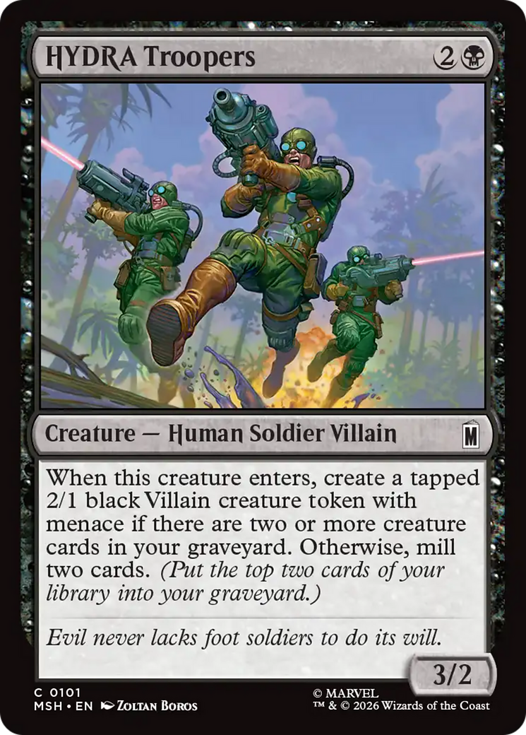 HYDRA Troopers [Marvel Super Heroes] | Card Merchant Takapuna
