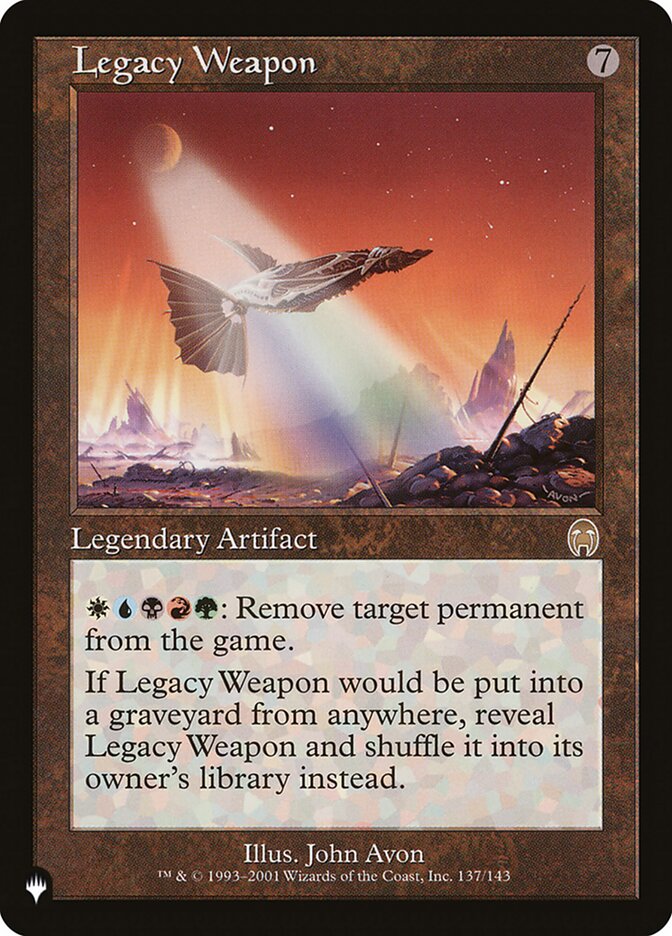 Legacy Weapon [The List] | Card Merchant Takapuna