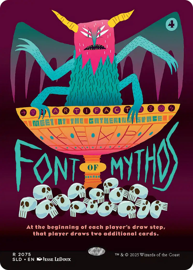 Font of Mythos [Secret Lair Drop Series] | Card Merchant Takapuna