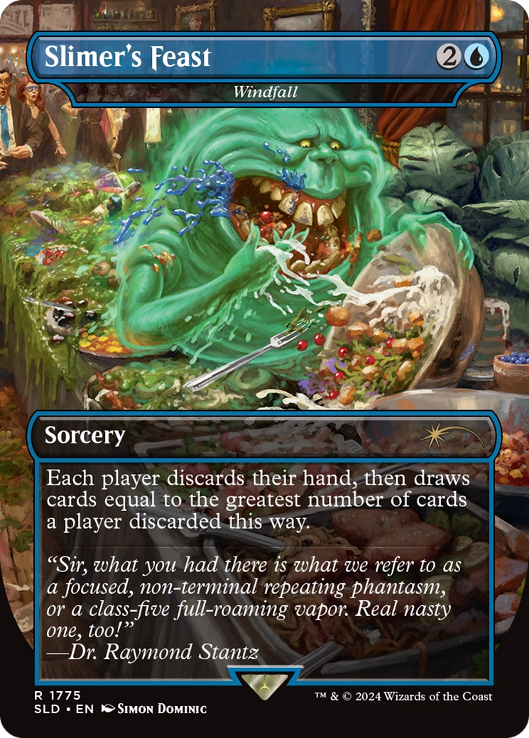 Slimer's Feast - Windfall [Secret Lair Drop Series] | Card Merchant Takapuna
