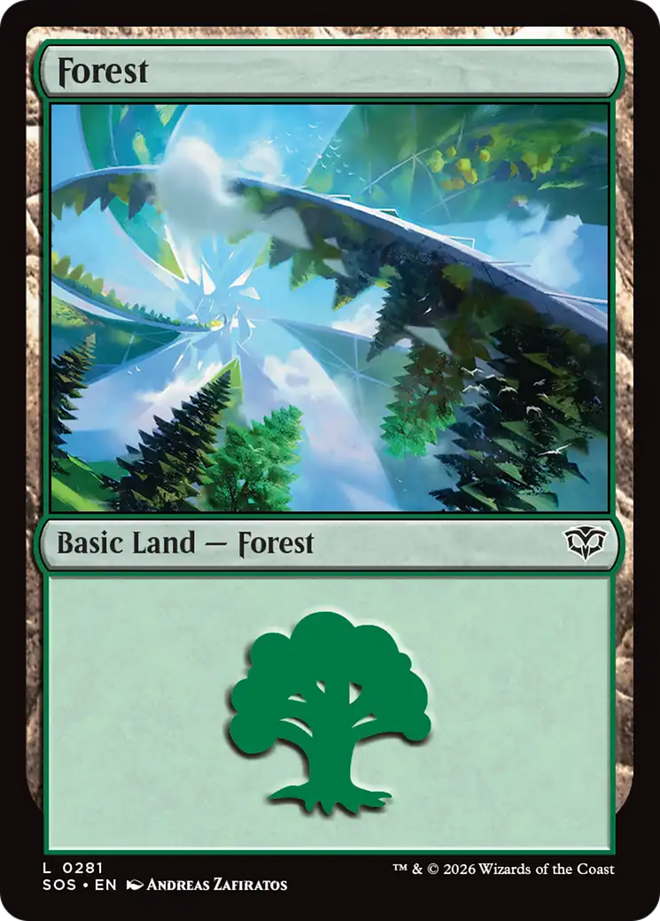 Forest (0281) [Secrets of Strixhaven] | Card Merchant Takapuna