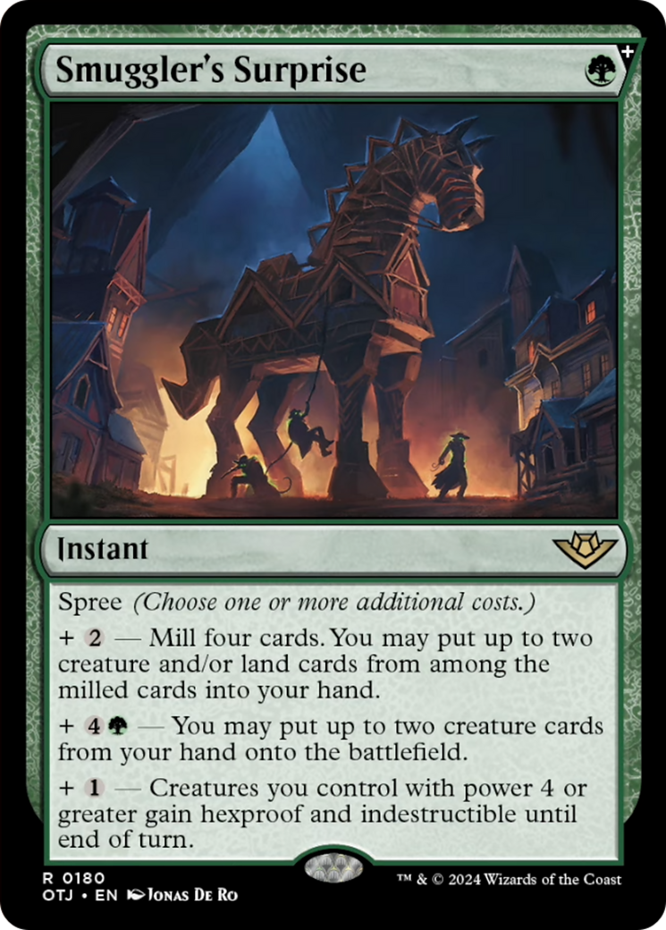 Smuggler's Surprise [Outlaws of Thunder Junction] | Card Merchant Takapuna
