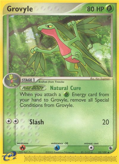 Grovyle (32/109) [EX: Ruby & Sapphire] | Card Merchant Takapuna