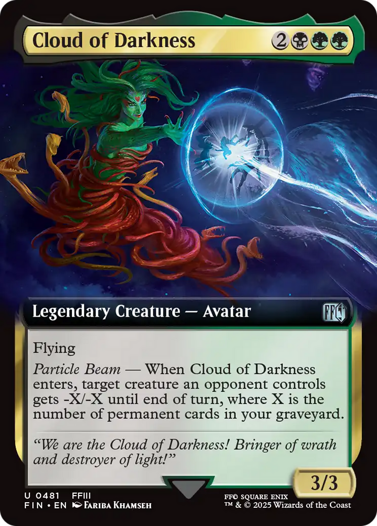 Cloud of Darkness (Extended Art) [FINAL FANTASY] | Card Merchant Takapuna