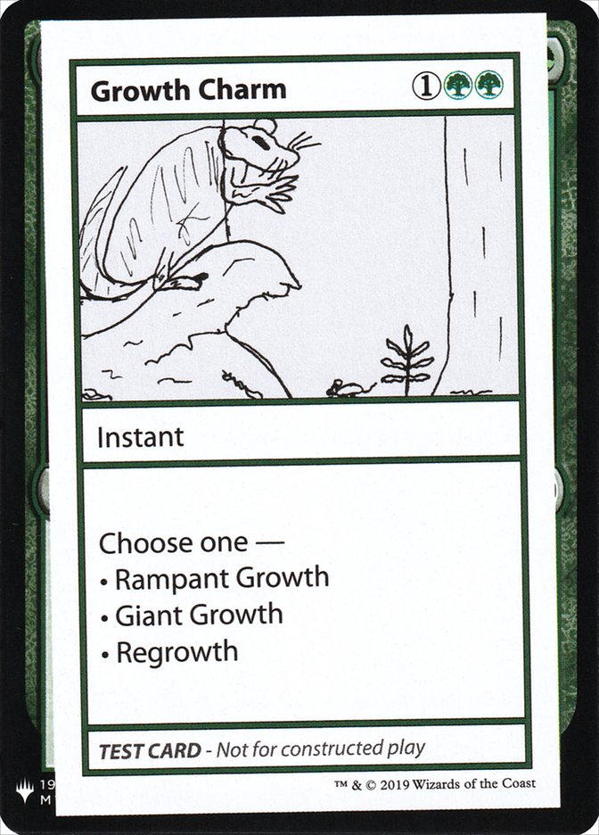 Growth Charm [Mystery Booster Playtest Cards] | Card Merchant Takapuna