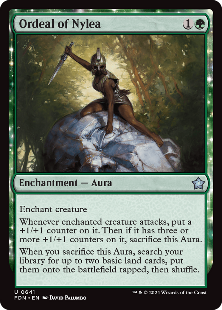 Ordeal of Nylea [Foundations] | Card Merchant Takapuna