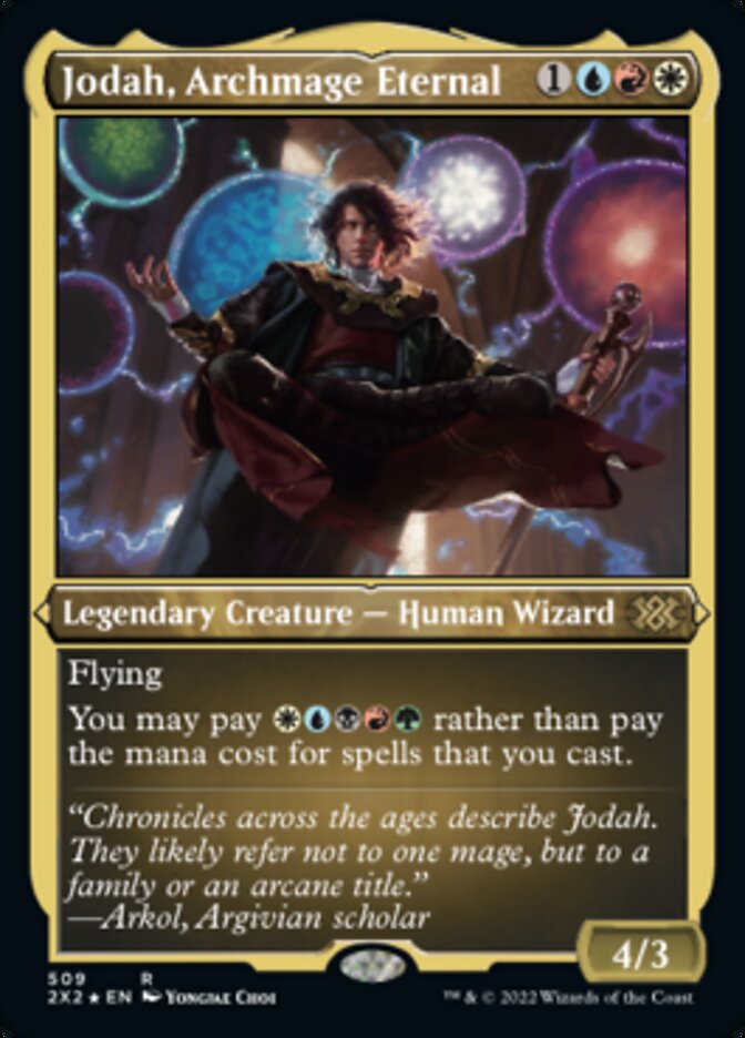 Jodah, Archmage Eternal (Foil Etched) [Double Masters 2022] | Card Merchant Takapuna
