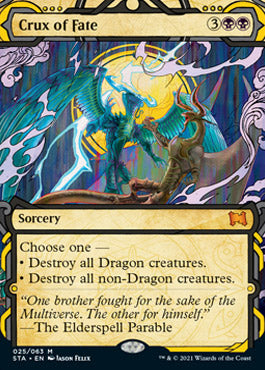Crux of Fate (Foil Etched) [Strixhaven: Mystical Archive] | Card Merchant Takapuna
