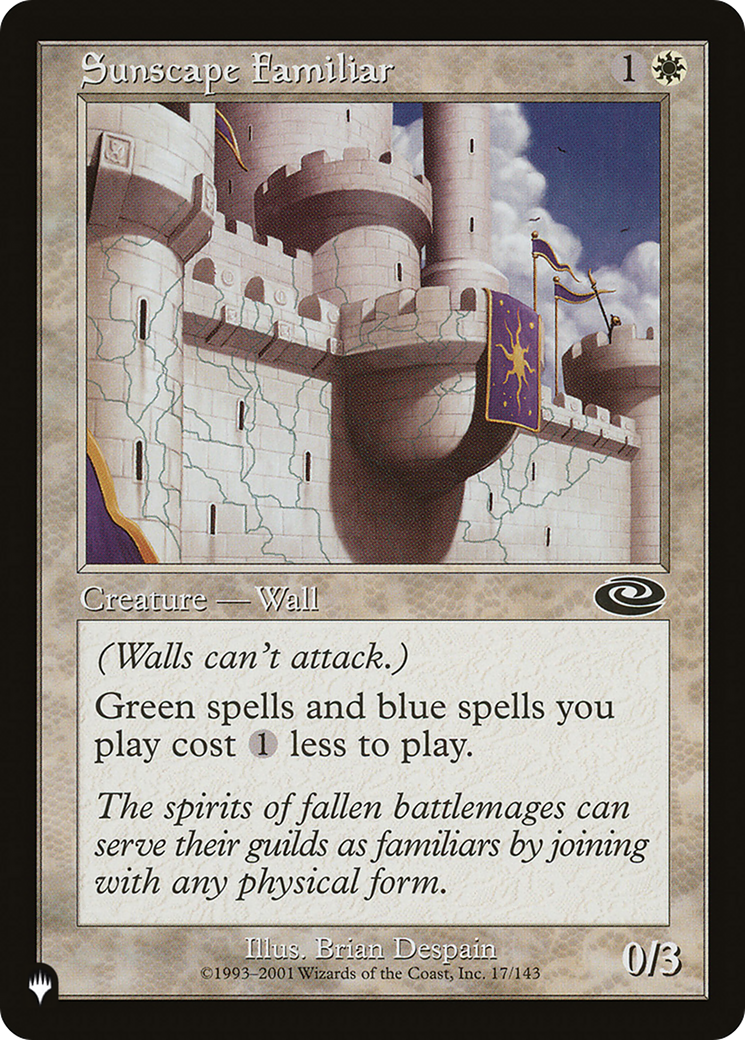 Sunscape Familiar [The List] | Card Merchant Takapuna