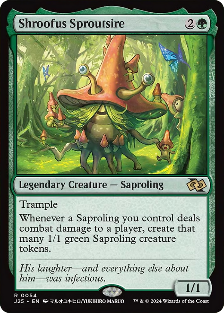 Shroofus Sproutsire (Anime) [Foundations Jumpstart] | Card Merchant Takapuna