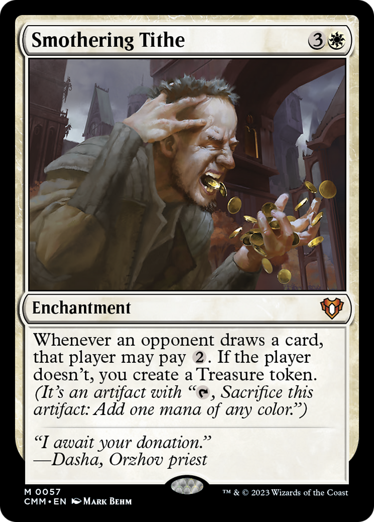 Smothering Tithe [Commander Masters] | Card Merchant Takapuna
