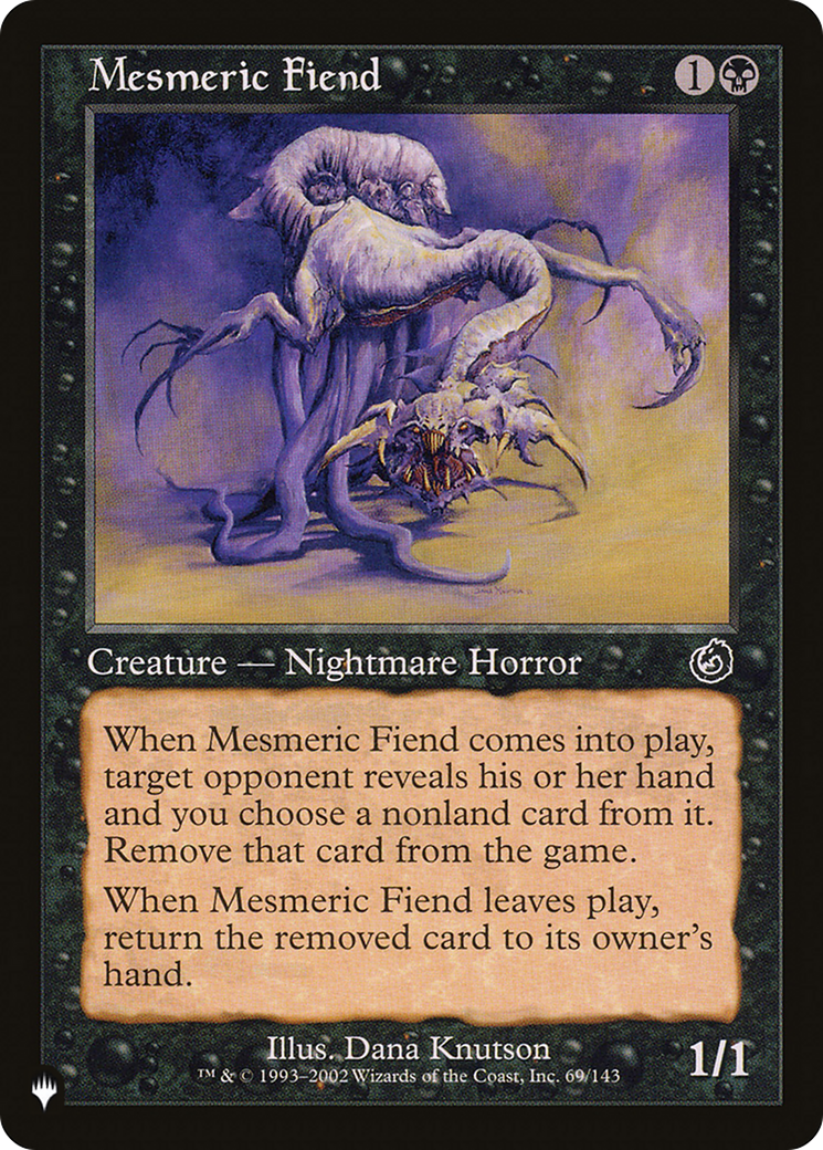 Mesmeric Fiend [The List] | Card Merchant Takapuna