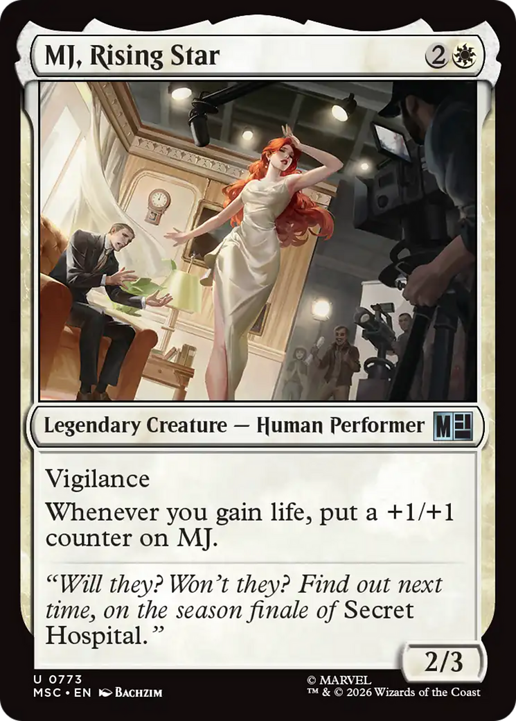 MJ, Rising Star [Marvel Super Heroes Commander] | Card Merchant Takapuna