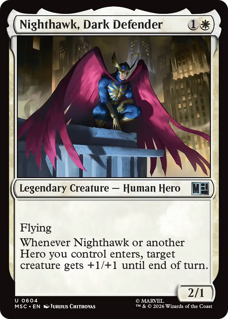Nighthawk, Dark Defender [Marvel Super Heroes Commander] | Card Merchant Takapuna