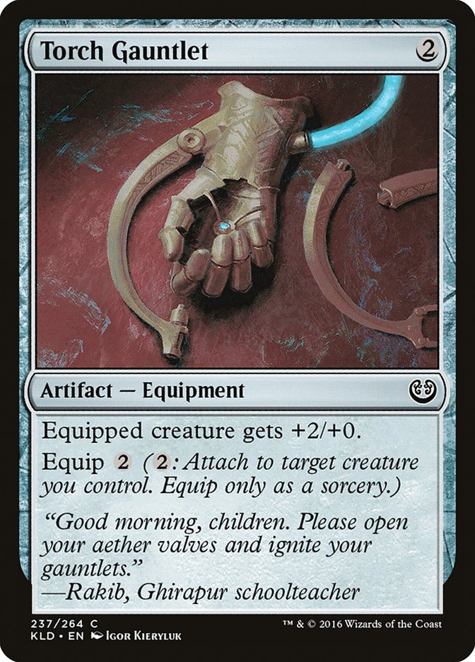 Torch Gauntlet [Kaladesh] | Card Merchant Takapuna