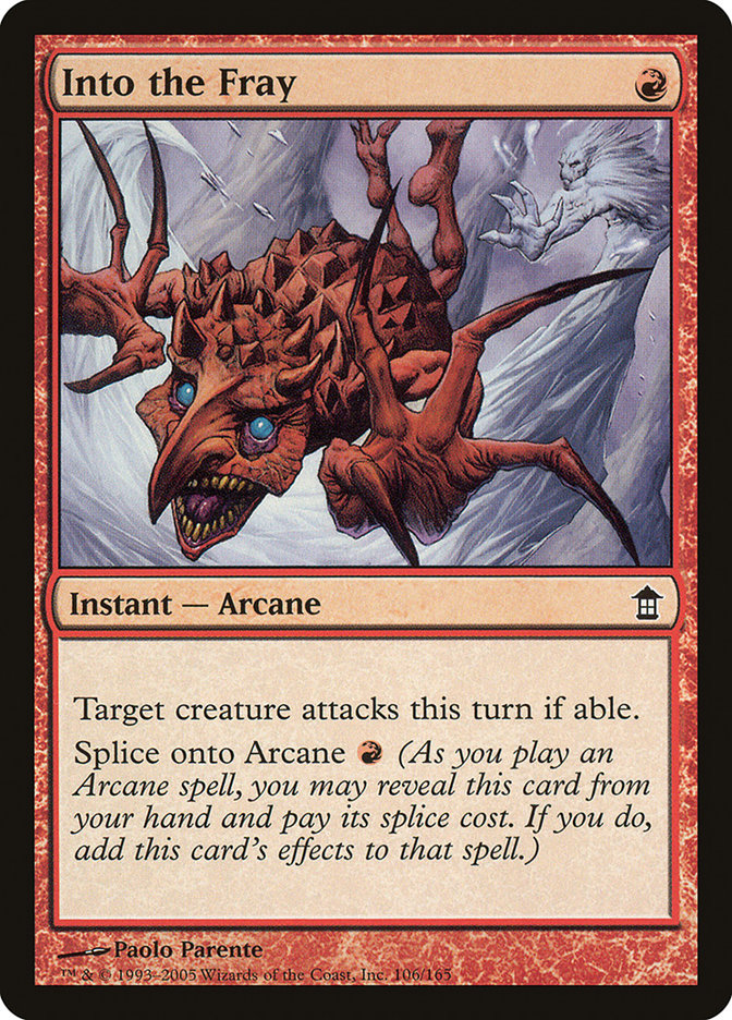 Into the Fray [Saviors of Kamigawa] | Card Merchant Takapuna
