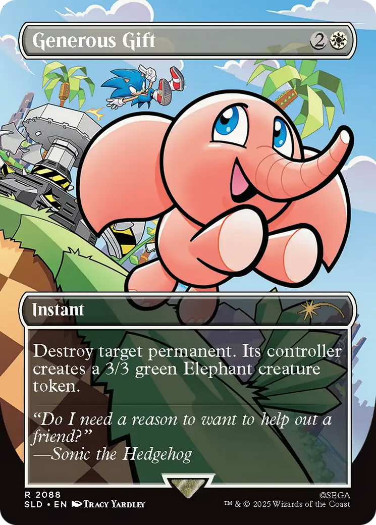Generous Gift (2088) (Rainbow Foil) [Secret Lair Drop Series] | Card Merchant Takapuna