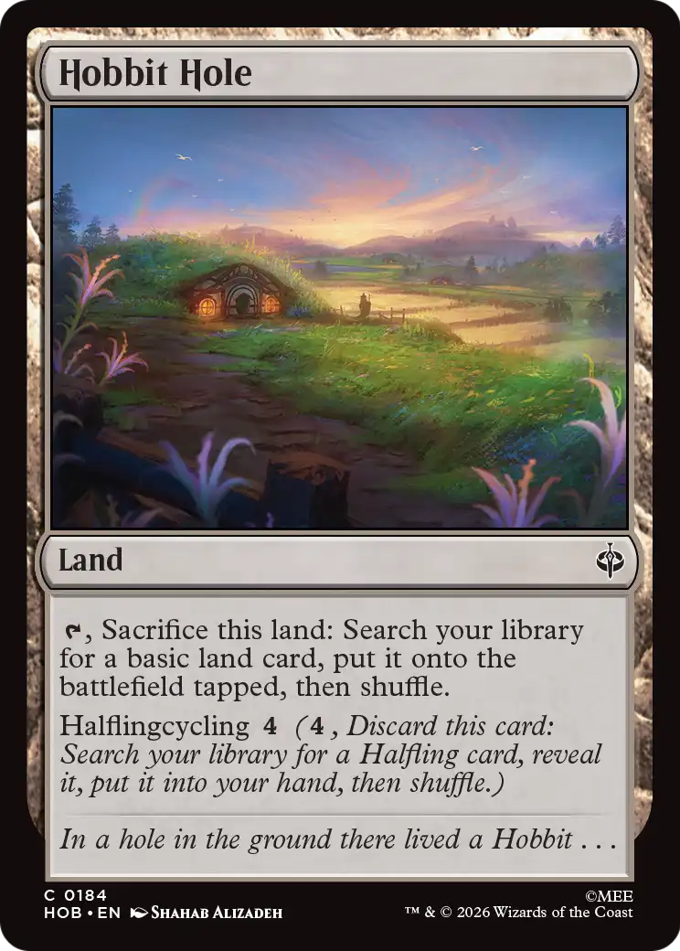 Hobbit Hole [The Hobbit] | Card Merchant Takapuna