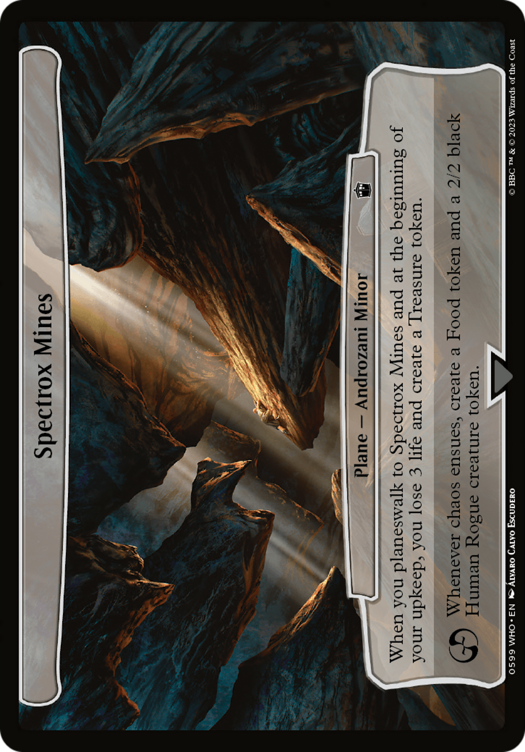 Spectrox Mines [Doctor Who] | Card Merchant Takapuna