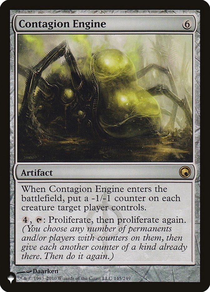 Contagion Engine [The List] | Card Merchant Takapuna