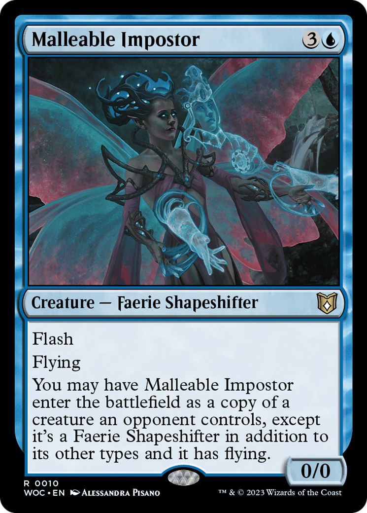 Malleable Impostor [Wilds of Eldraine Commander] | Card Merchant Takapuna
