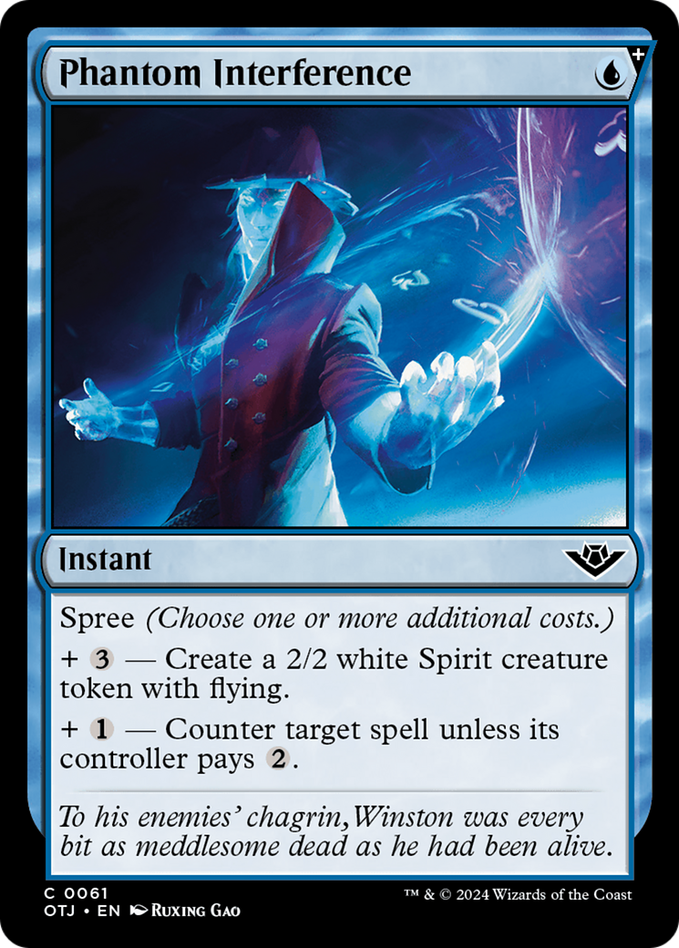 Phantom Interference [Outlaws of Thunder Junction] | Card Merchant Takapuna