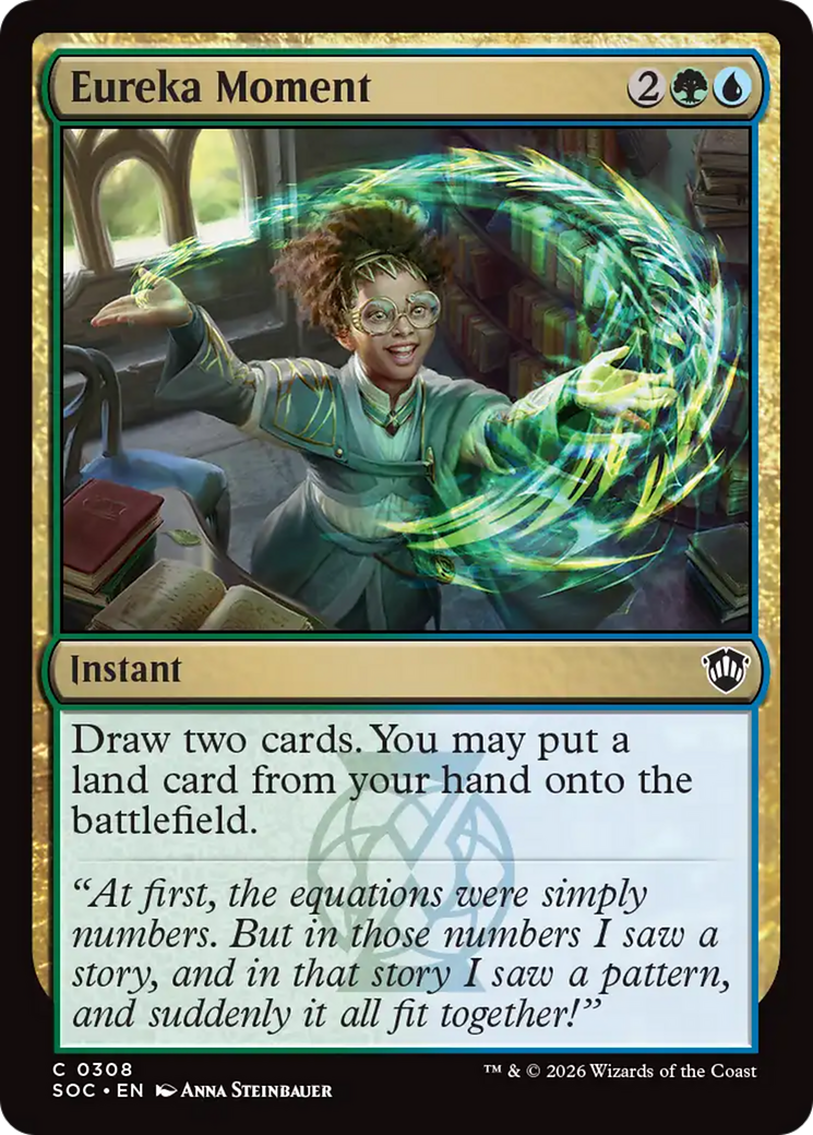 Eureka Moment [Secrets of Strixhaven Commander] | Card Merchant Takapuna