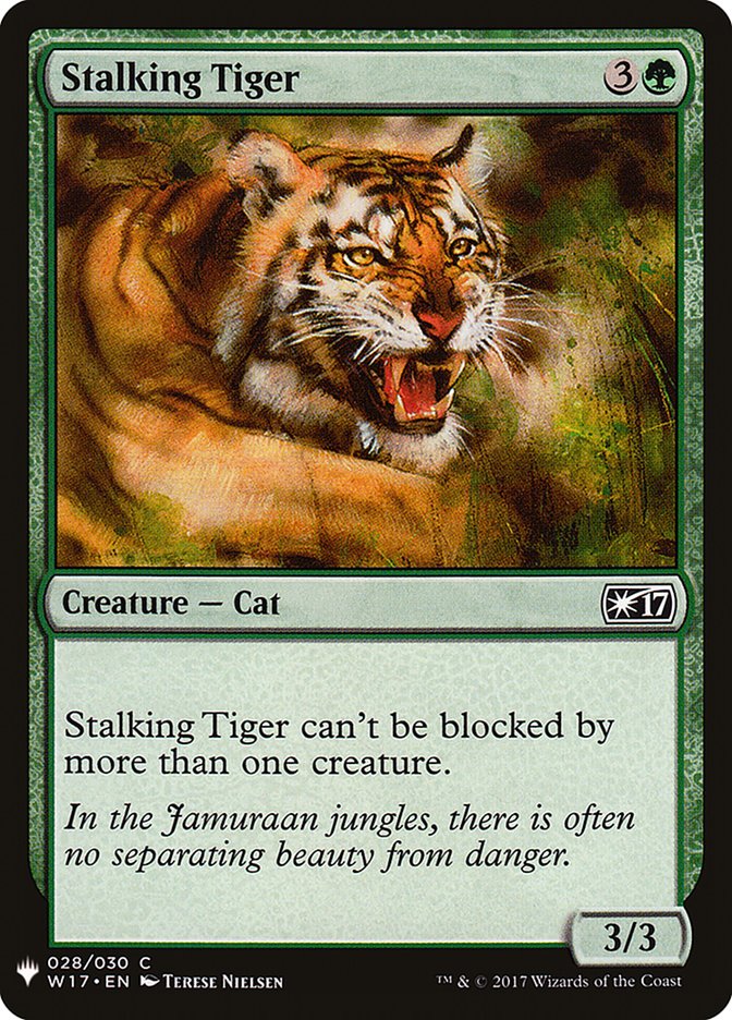 Stalking Tiger [Mystery Booster] | Card Merchant Takapuna