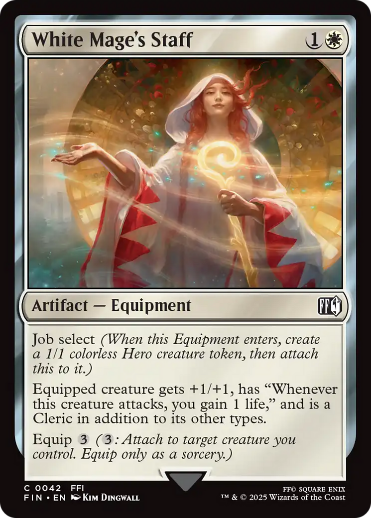 White Mage's Staff [FINAL FANTASY] | Card Merchant Takapuna