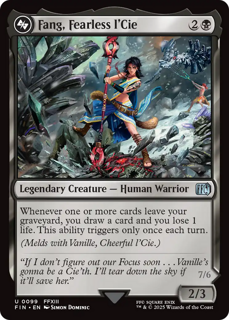 Fang, Fearless l'Cie [FINAL FANTASY] | Card Merchant Takapuna