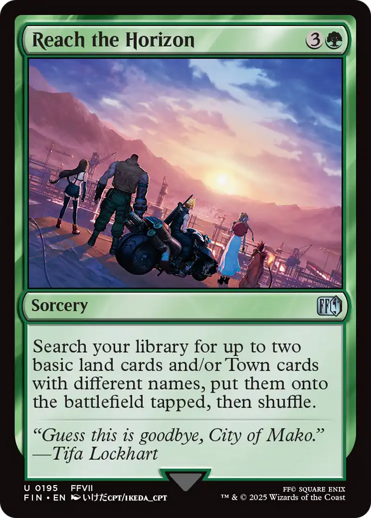 Reach the Horizon [FINAL FANTASY] | Card Merchant Takapuna