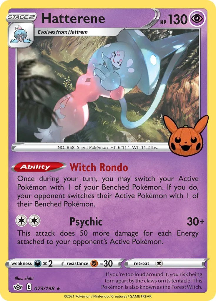 Hatterene (073/198) [Trick or Trade] | Card Merchant Takapuna