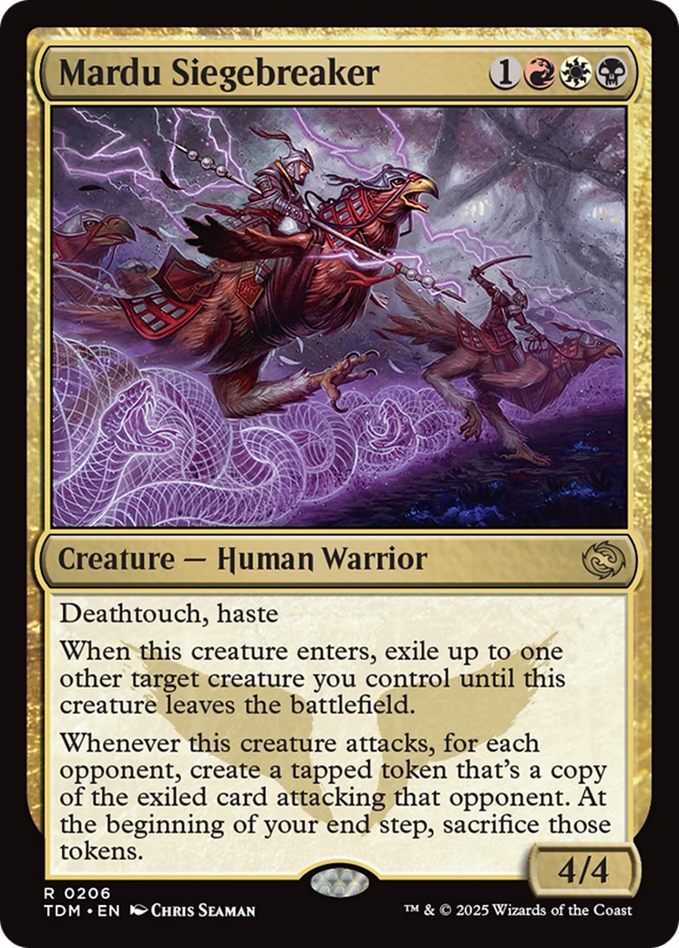 Mardu Siegebreaker [Tarkir: Dragonstorm] | Card Merchant Takapuna