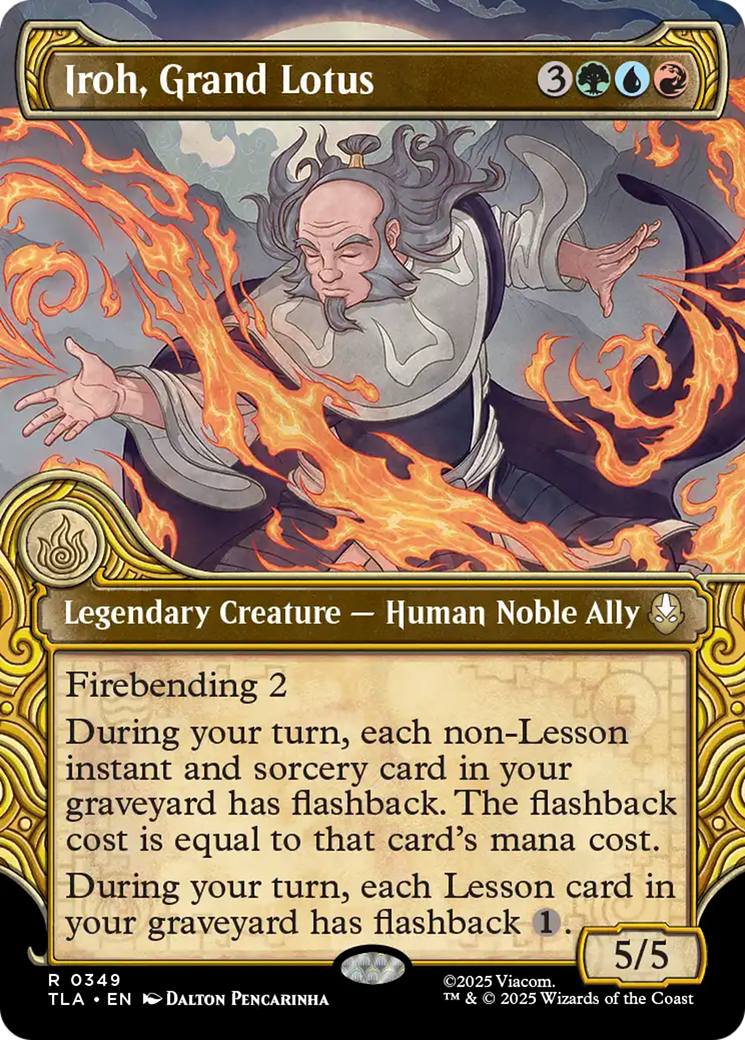 Iroh, Grand Lotus (Showcase) [Avatar: The Last Airbender] | Card Merchant Takapuna