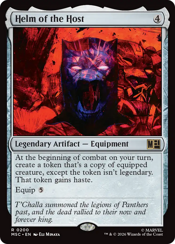 Helm of the Host (Surge Foil) [Marvel Super Heroes Commander] | Card Merchant Takapuna