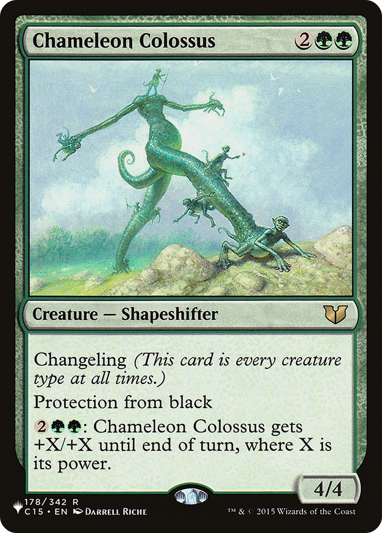 Chameleon Colossus (C15) [The List] | Card Merchant Takapuna