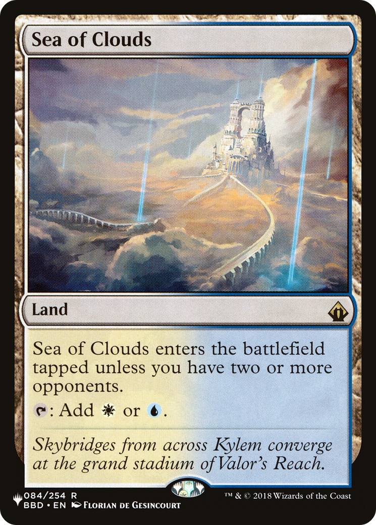 Sea of Clouds [The List] | Card Merchant Takapuna
