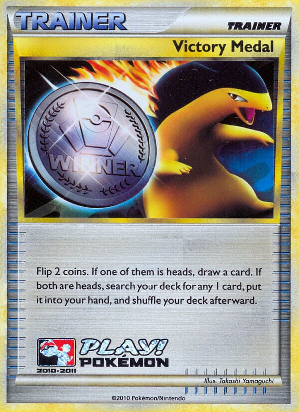 Victory Medal (2010-2011) (Battle Road Autumn) [League & Championship Cards] | Card Merchant Takapuna