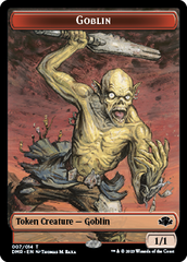 Goblin // Griffin Double-Sided Token [Dominaria Remastered Tokens] | Card Merchant Takapuna