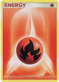 Fire Energy (2007 Unnumbered D P Style) [League & Championship Cards] | Card Merchant Takapuna