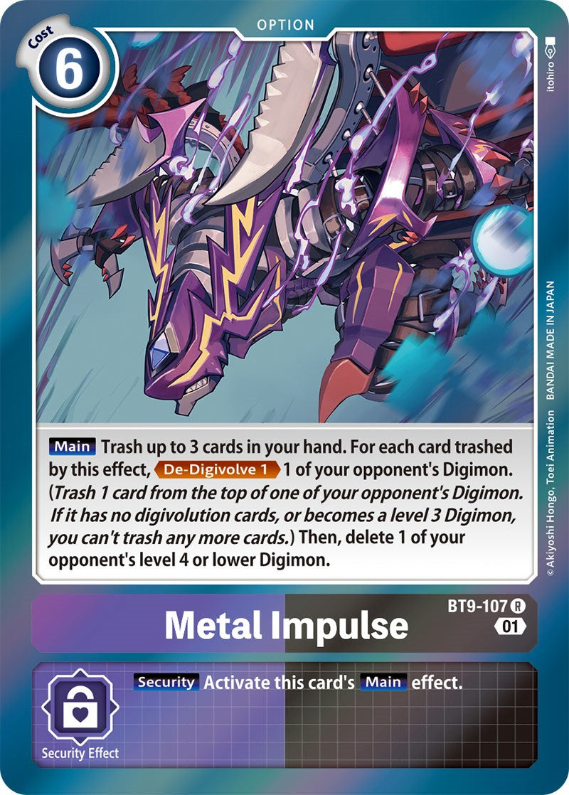 Metal Impulse [BT9-107] [X Record] | Card Merchant Takapuna