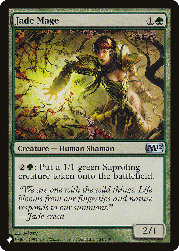 Jade Mage [The List] | Card Merchant Takapuna