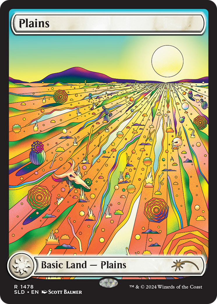 Plains (1478) [Secret Lair Drop Series] | Card Merchant Takapuna