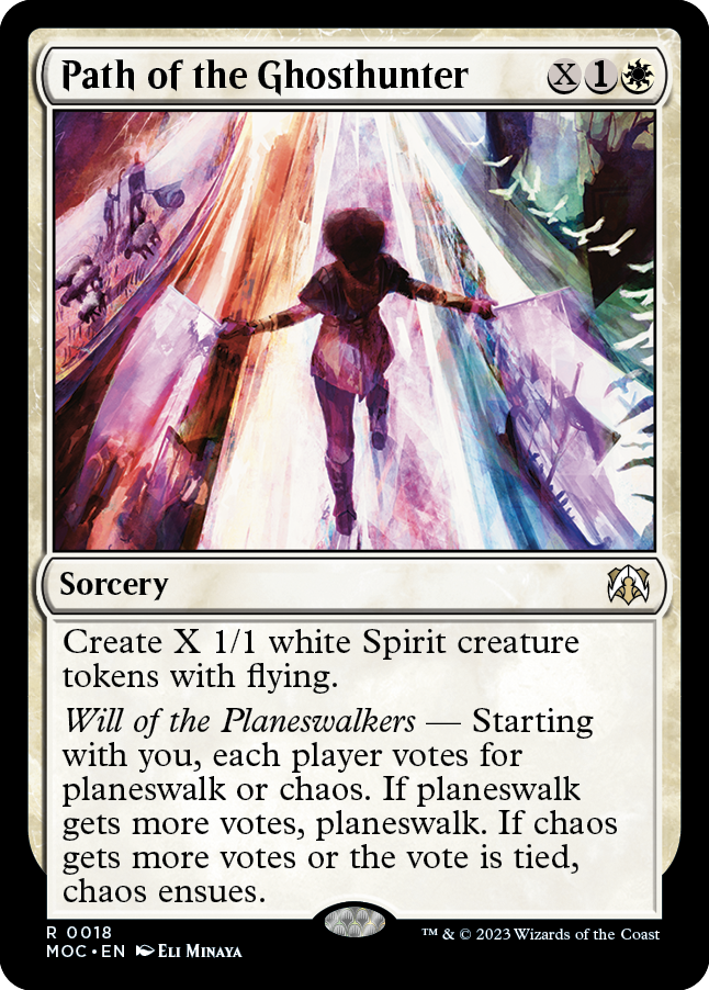 Path of the Ghosthunter [March of the Machine Commander] | Card Merchant Takapuna