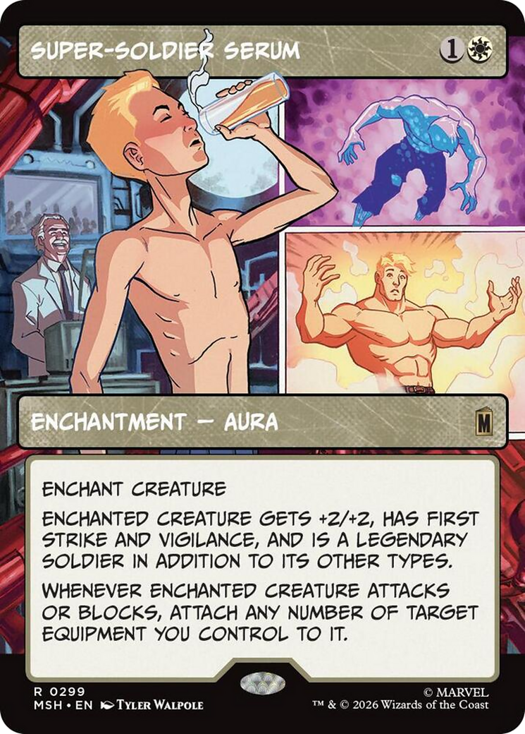 Super-Soldier Serum (Borderless) [Marvel Super Heroes] | Card Merchant Takapuna