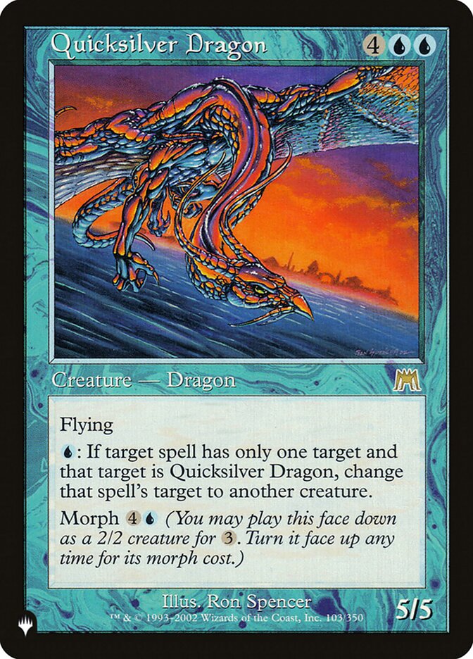 Quicksilver Dragon [The List] | Card Merchant Takapuna