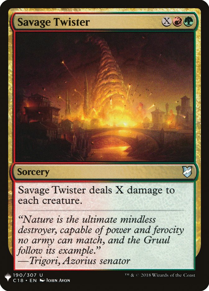 Savage Twister [Mystery Booster] | Card Merchant Takapuna